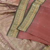 Sanskriti Vintage Indian Red Sarees Pure Silk Woven Ethnic Sari 6yd Craft Fabric