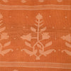 Sanskriti Vintage Orange Sarees Pure Cotton Woven Premium Sari 5+yd Craft Fabric