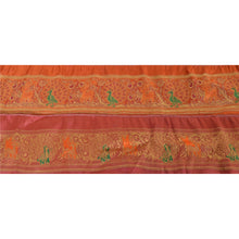 Load image into Gallery viewer, Sanskriti Vintage Sari Border Woven Baluchari 1 YD Craft Trim Sewing 3.2&quot;W Lace
