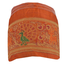 Load image into Gallery viewer, Sanskriti Vintage Sari Border Woven Baluchari 1 YD Craft Trim Sewing 3.2&quot;W Lace
