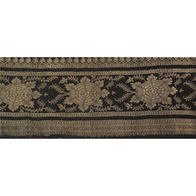 Load image into Gallery viewer, Sanskriti Vintage 4 YD Trim Sari Border Woven Brocade Craft Sewing Zari Lace
