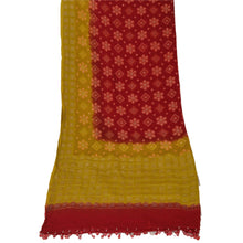 Load image into Gallery viewer, Dupatta Long Stole Blend Georgette Green Woven Wrap Scarves
