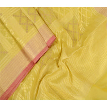 Load image into Gallery viewer, Sanskriti Vintage Dupatta Long Stole Green Woven Kota Scarves
