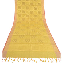 Load image into Gallery viewer, Sanskriti Vintage Dupatta Long Stole Green Woven Kota Scarves
