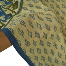 Load image into Gallery viewer, Sanskriti Vintage Dupatta Long Stole Pure Cotton Ivory Block Printed Human Hijab
