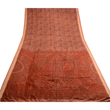 Load image into Gallery viewer, Sanskriti Vintage Pink Indian Sarees Pure Silk Printed Sari Soft Craft Fabric
