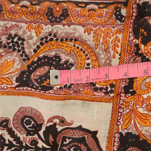 Load image into Gallery viewer, Sanskriti Vintage Multi Sarees 100% Pure Silk Printed Sari 5yd Soft Craft Fabric
