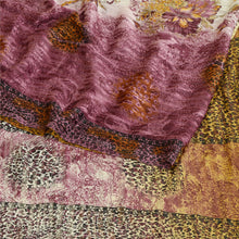 Load image into Gallery viewer, Sanskriti Vintage Multi Indian Sarees Georgette Printed Sari 5yd Craft Fabric
