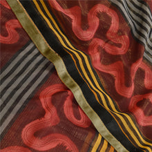 Load image into Gallery viewer, Sanskriti Vintage Sarees Multi Georgette Printed Woven Sari Decor Craft Fabric

